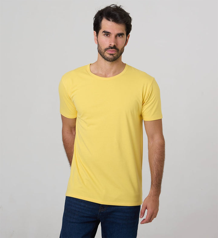 Magliette antisudore giallo limone