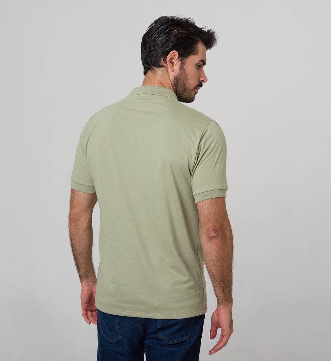 Dri Polo Olive Green