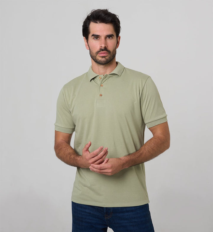 Dri Polo Olive Green