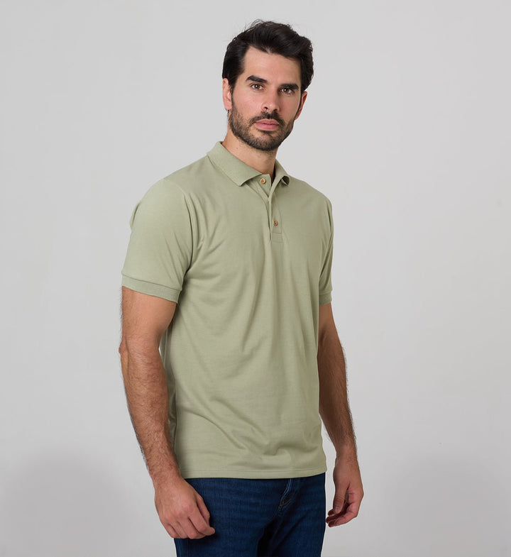Dri Polo Olive Green