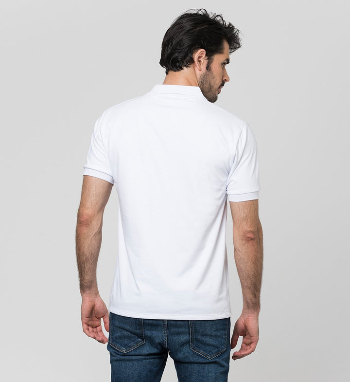 Polo antisudore Bianco