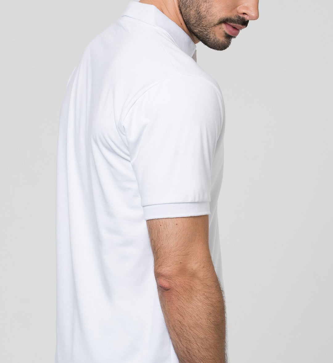 Polo antisudore Bianco