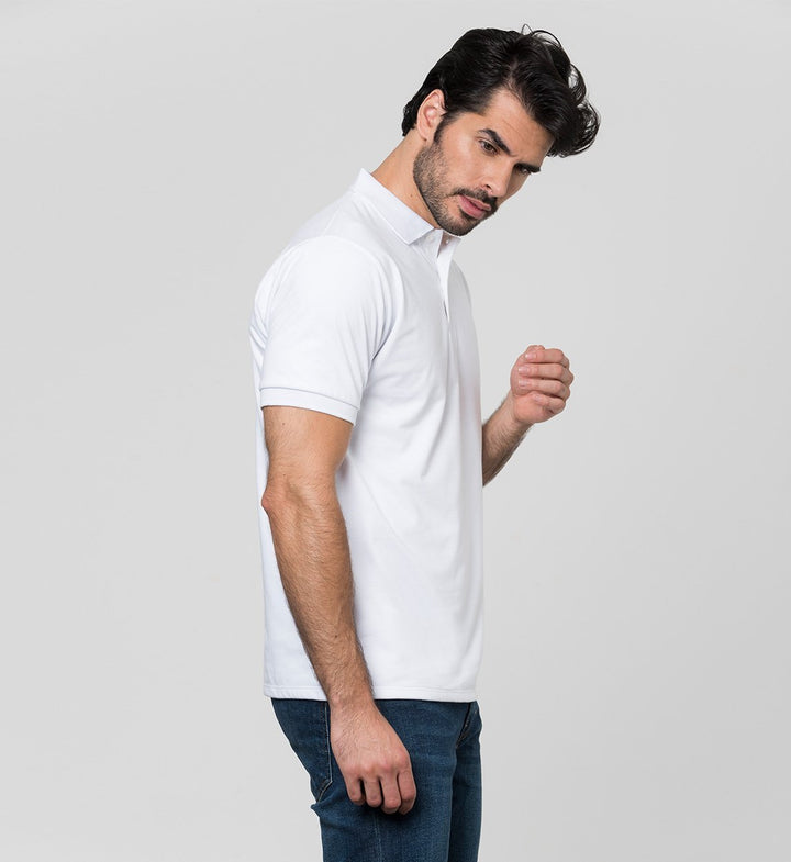 Polo antisudore Bianco