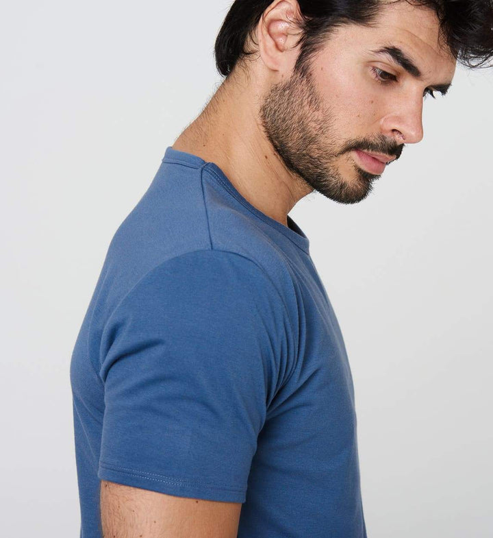 Anti-Schweiß T-Shirt Kobaltblau