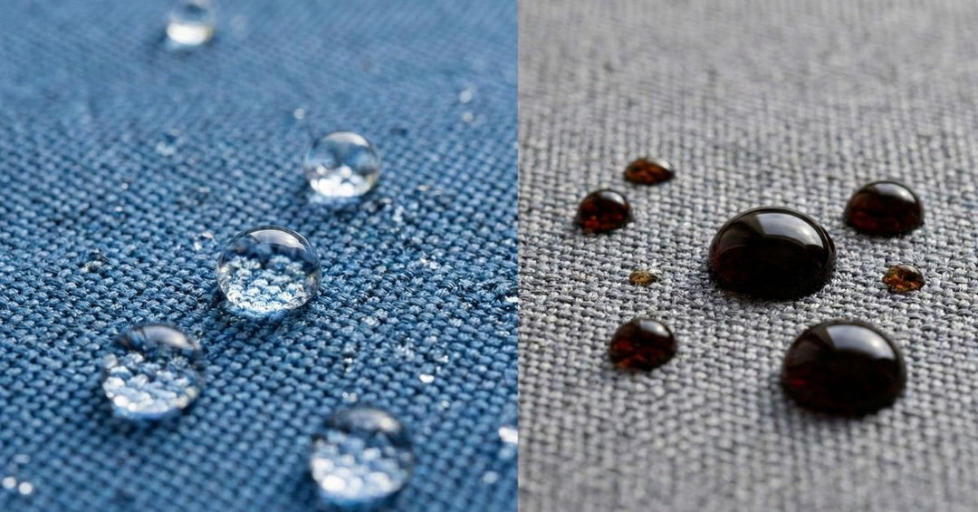 Hidrófugo vs. repelente de manchas