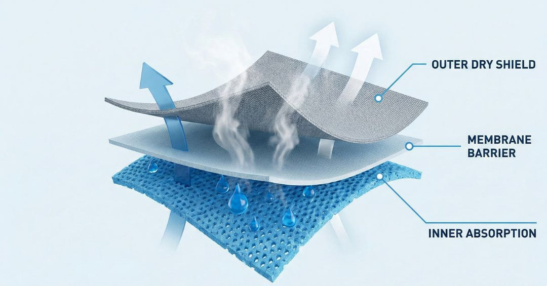 Cómo funciona la ropa antisudor: La tecnología Sutran explicada