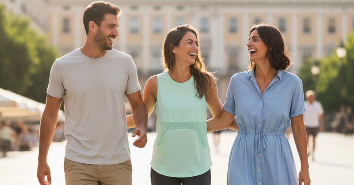 Ropa que no haga sudar