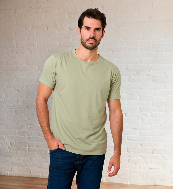 Camiseta Antisudor Verde Oliva