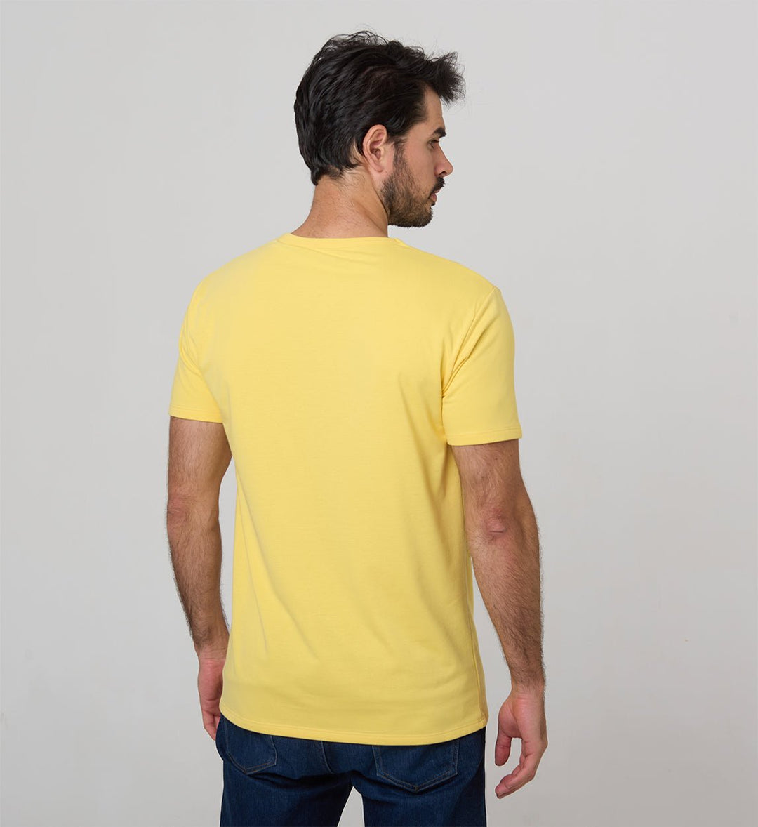 Camiseta Antisudor Amarillo Limón