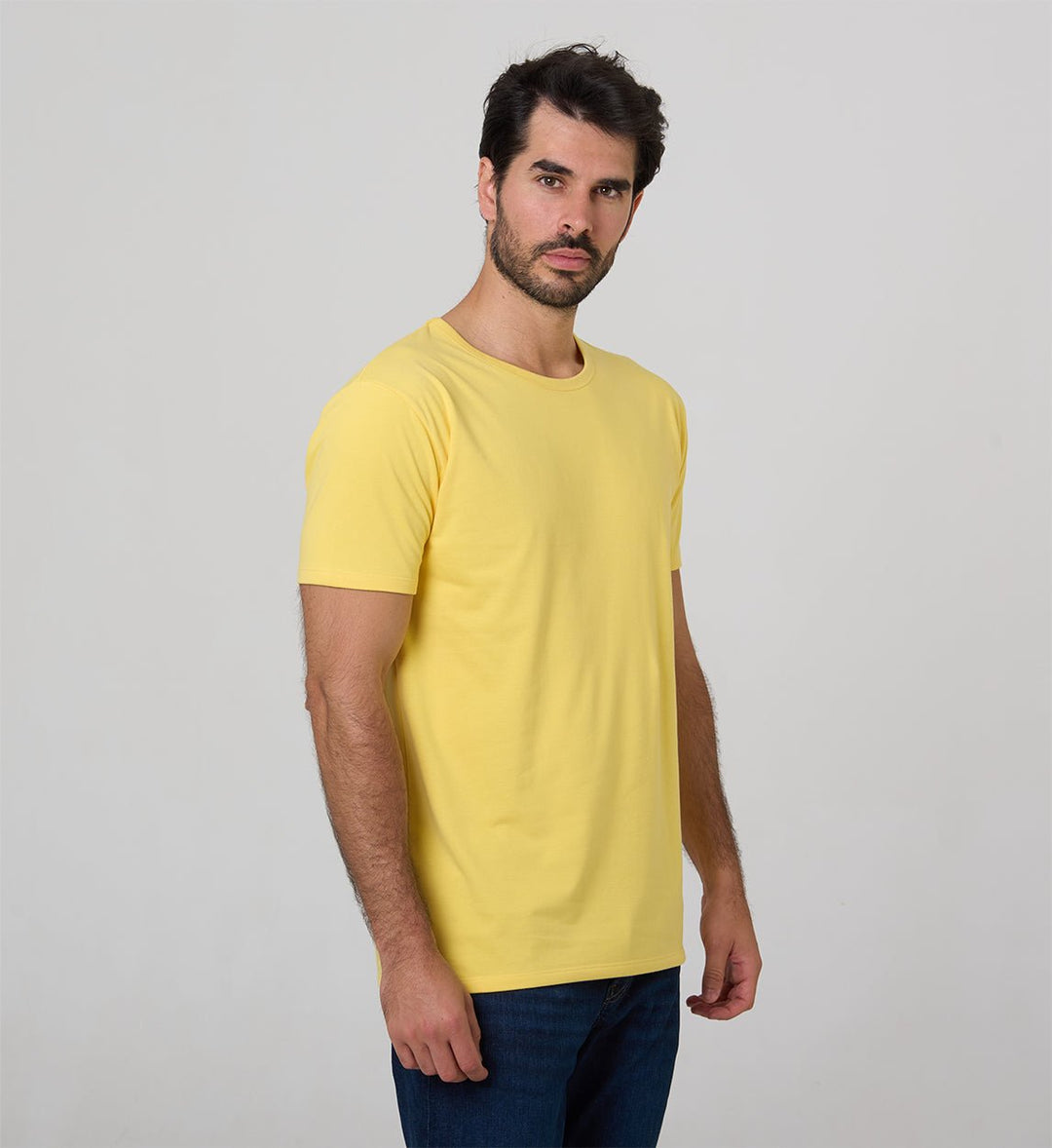 Camiseta Antisudor Amarillo Limón