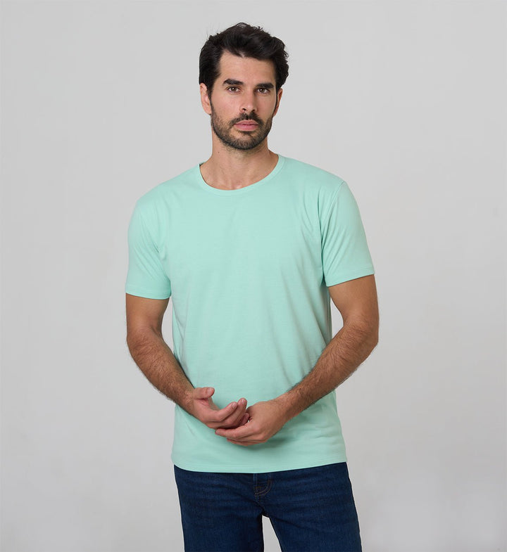 Camiseta Antisudor Verde Piscina