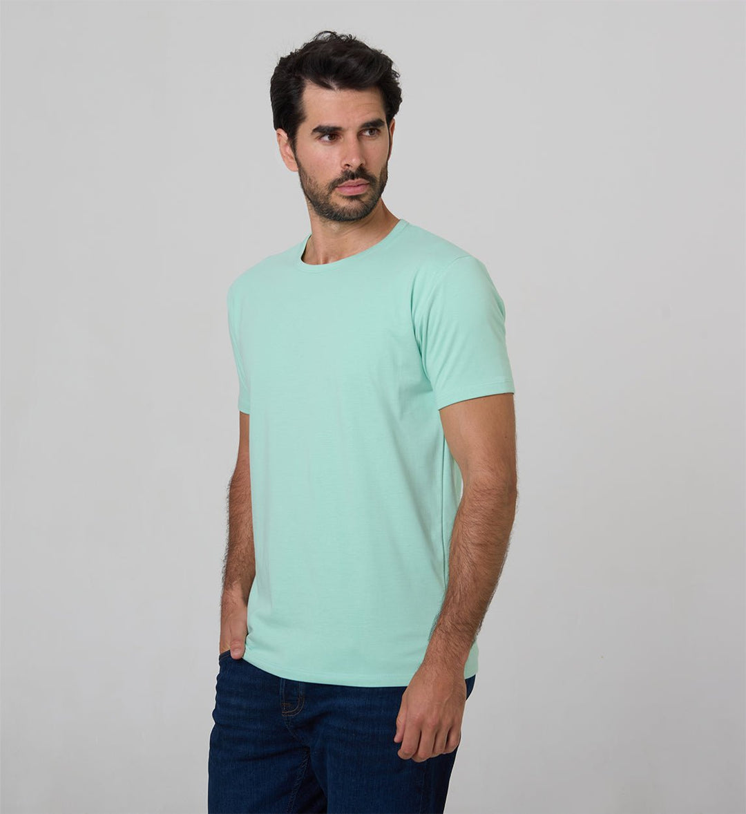 Camiseta Antisudor Verde Piscina