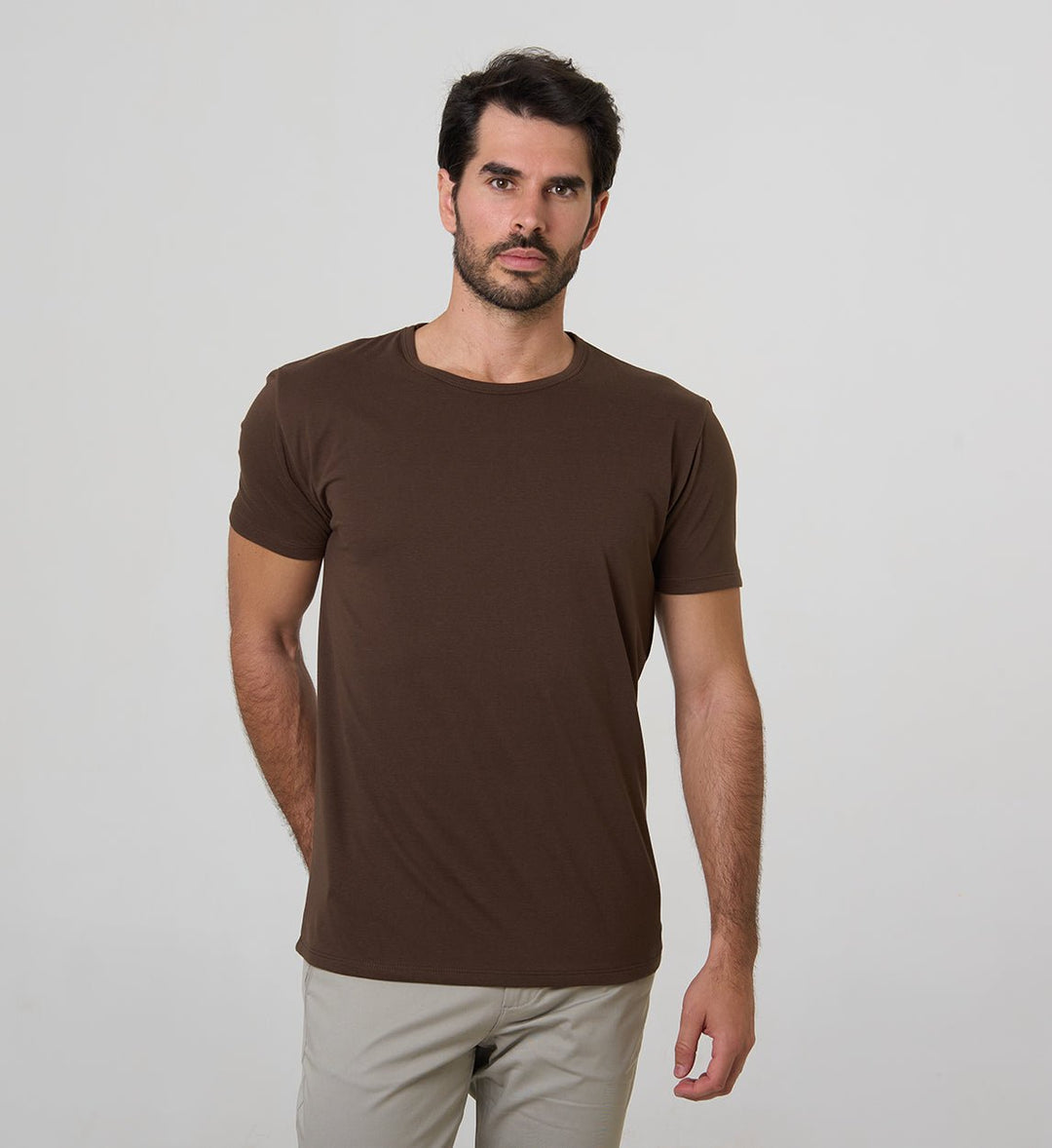 Camiseta Antisudor Chocolate