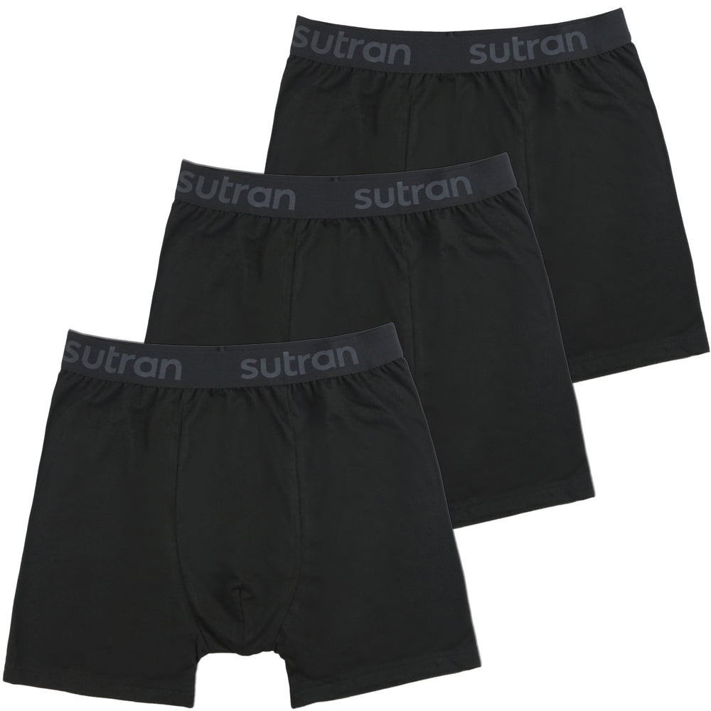 Pack Boxer Antisudor Negro con Lycra