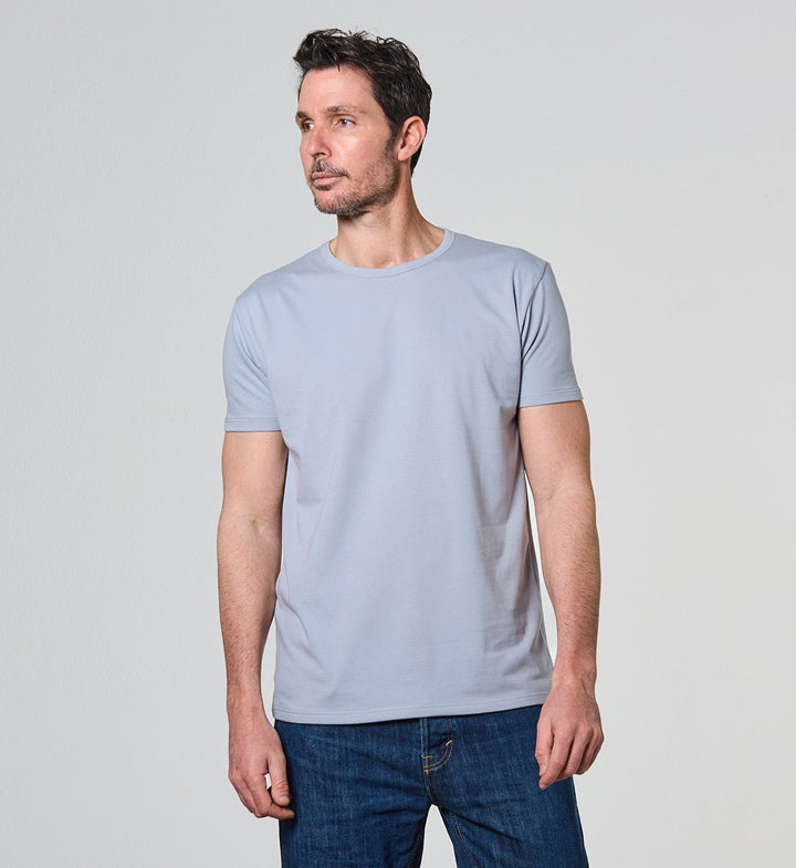 Camiseta Antisudor Gris Claro