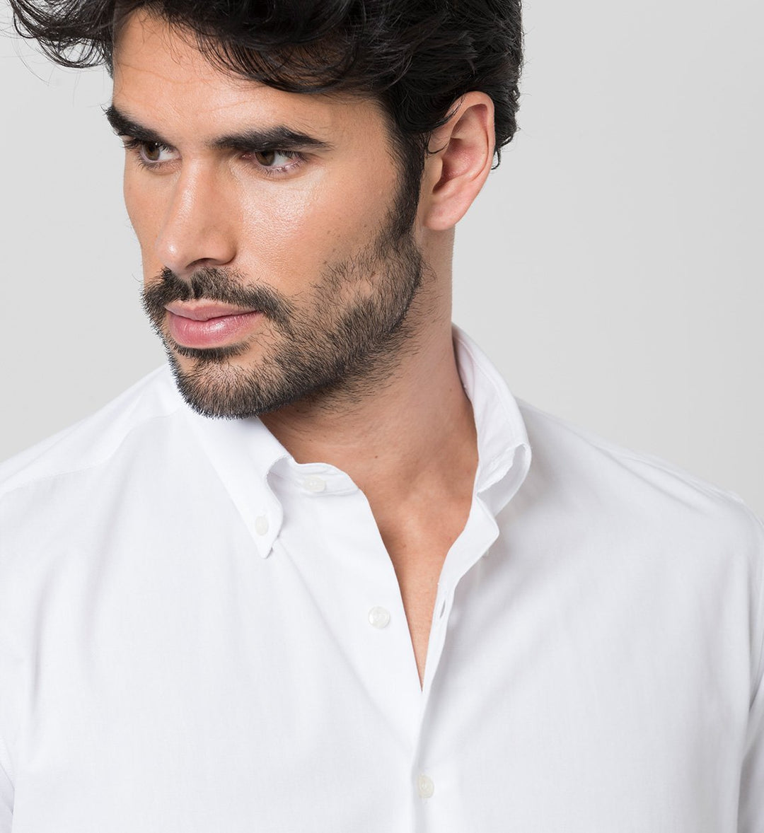 Camisa Antisudor Casual Blanco