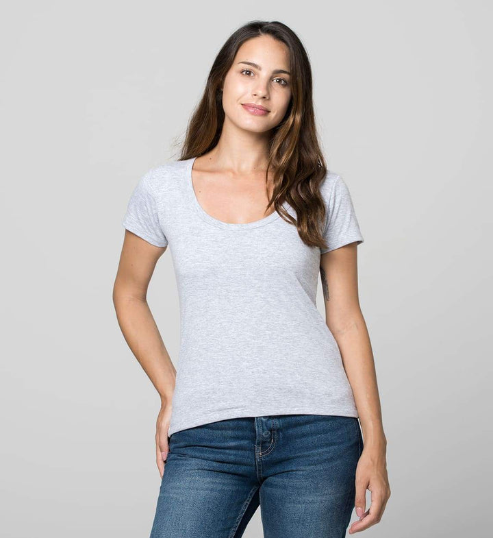 Dri Women's T-shirt Big Neck Gray Vigoré