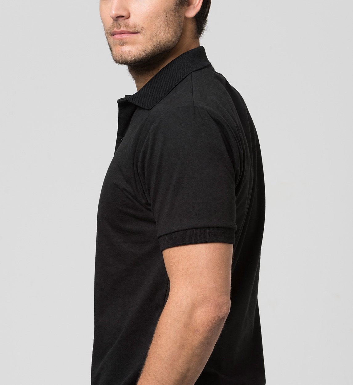 Polo Antisudor Dri Negro - Sutran Technology