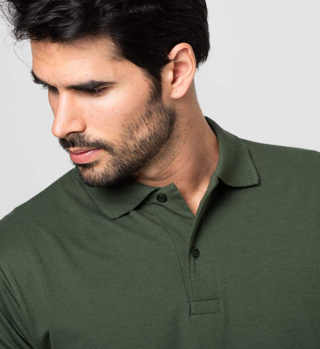 Polo Antisudor Verde Bosque