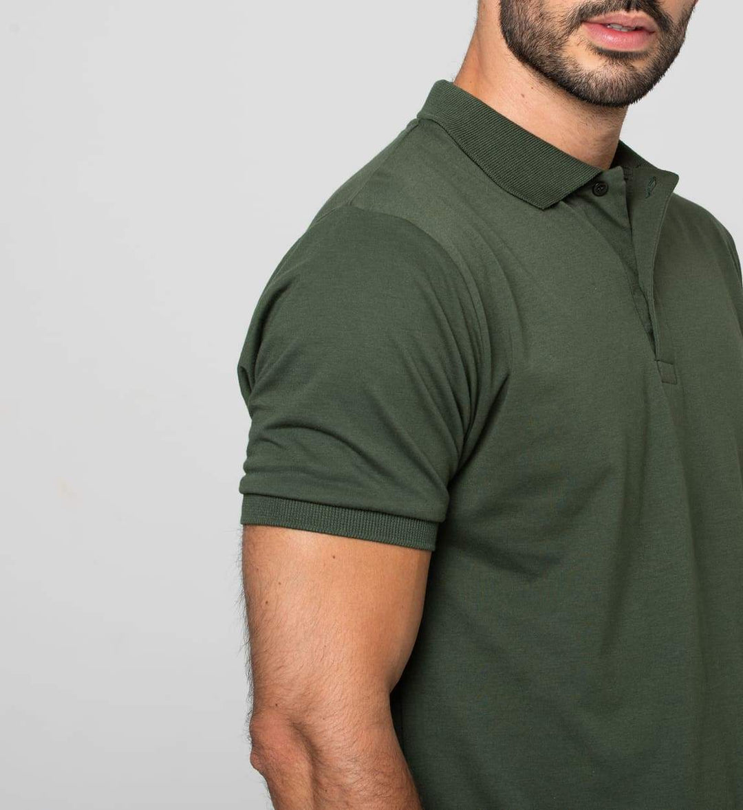 Dri Polo Forest Green