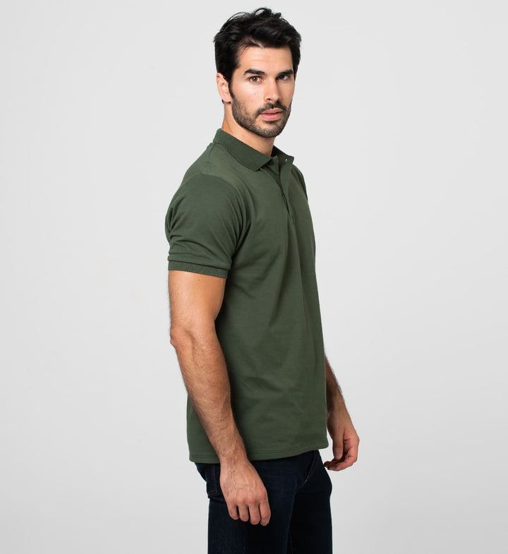 Dri Polo Forest Green