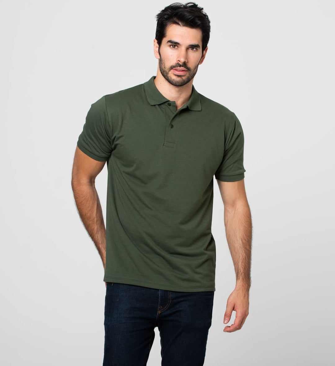 Dri Polo Forest Green