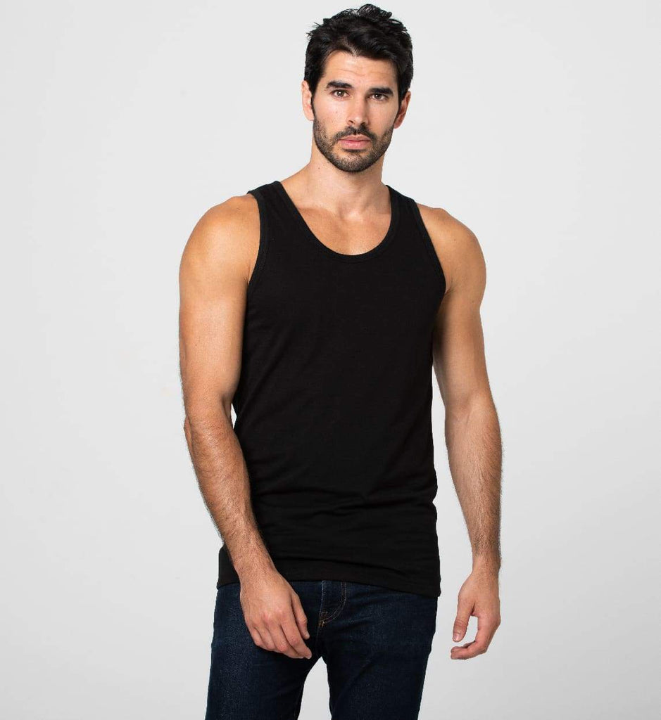 Anti-sweat Tank Top Black Sutran Technology - Main Image