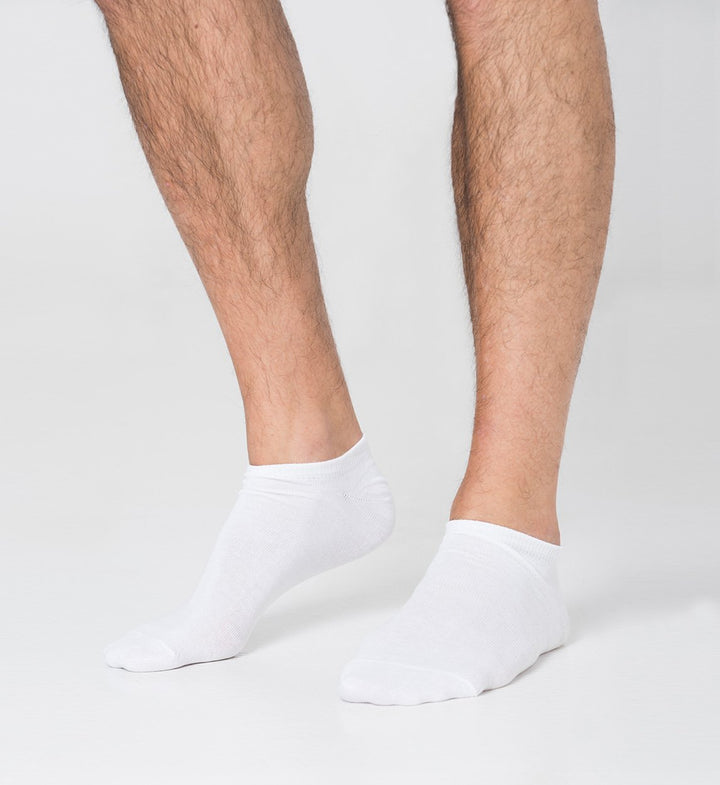 Pack 3 Anti-odor Pinky White Socks