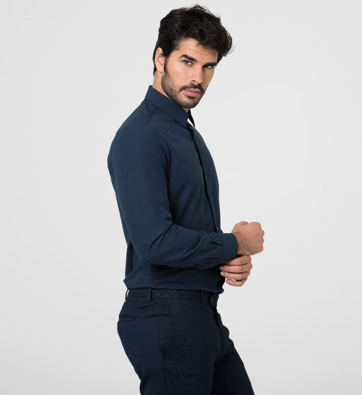 Business anti-sweat shirt Navy blue