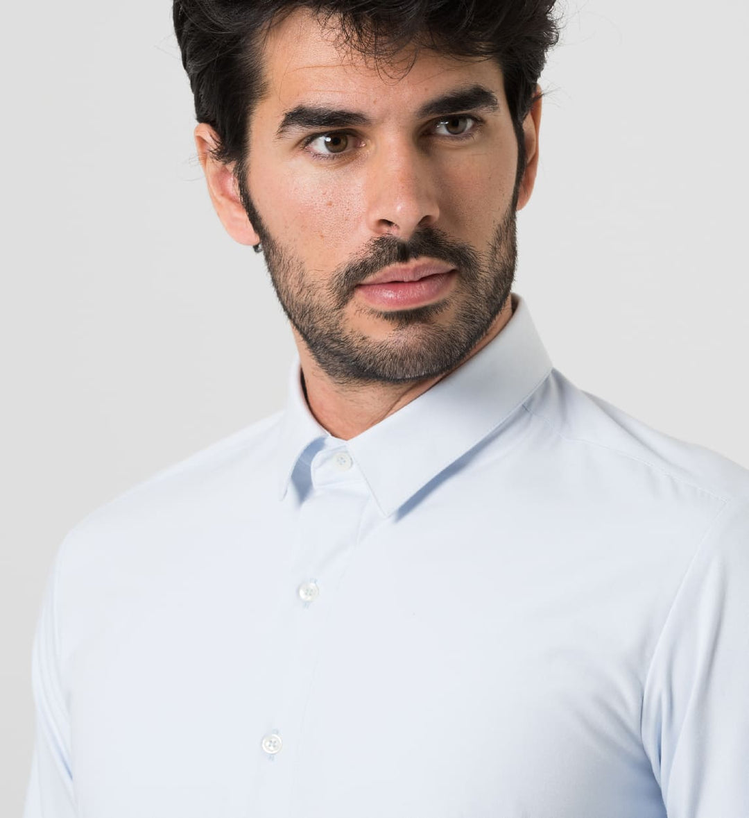 Camisa Antisudor Business Celeste