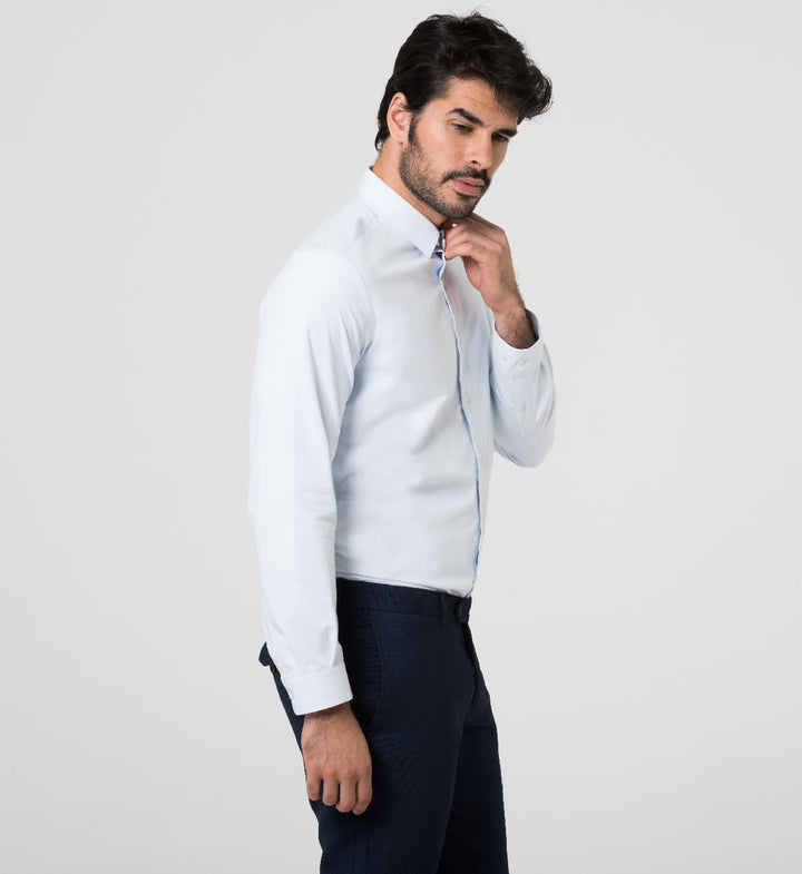 Camisa Antisudor Business Celeste