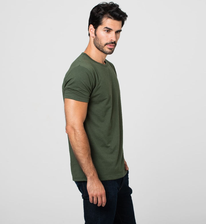 Camiseta Antisudor Verde Bosque