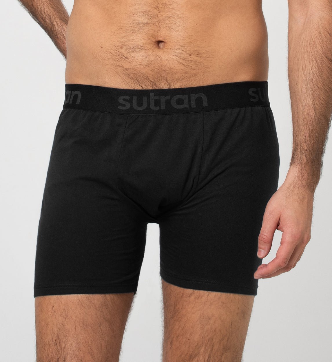 Sweatpants Boxer Black / Black – Sutran Technology
